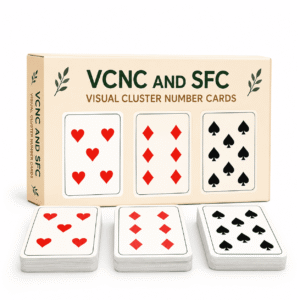 Visual Cluster Number Cards